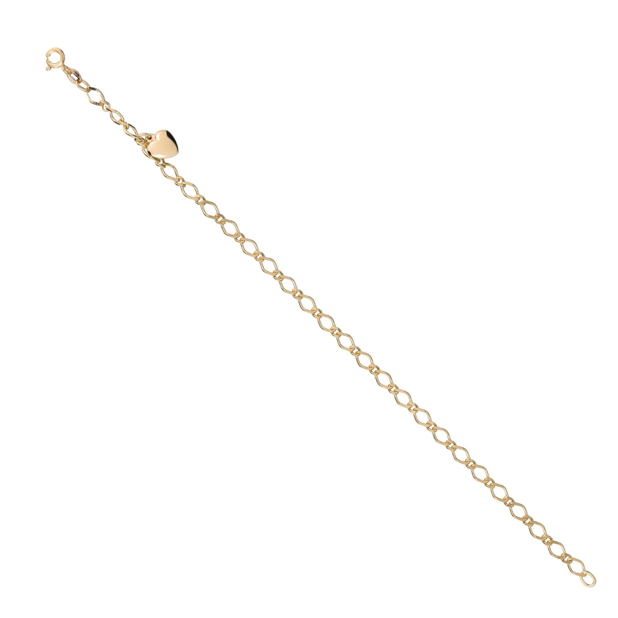 Alternatively Linked Open Bangle Bracelet