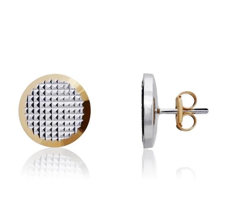 0.10ct Diamond Earrings In 9ct Yellow Gold main image 0