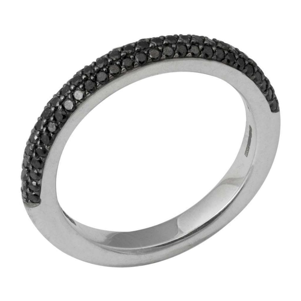 Black diamond dress ring Clearance