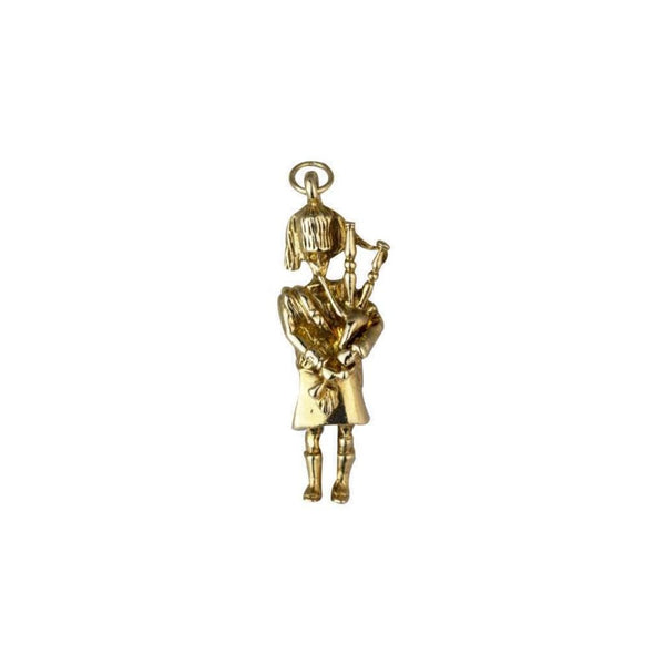 Finnies The Jewellers 9ct Yellow Gold Piper Charm