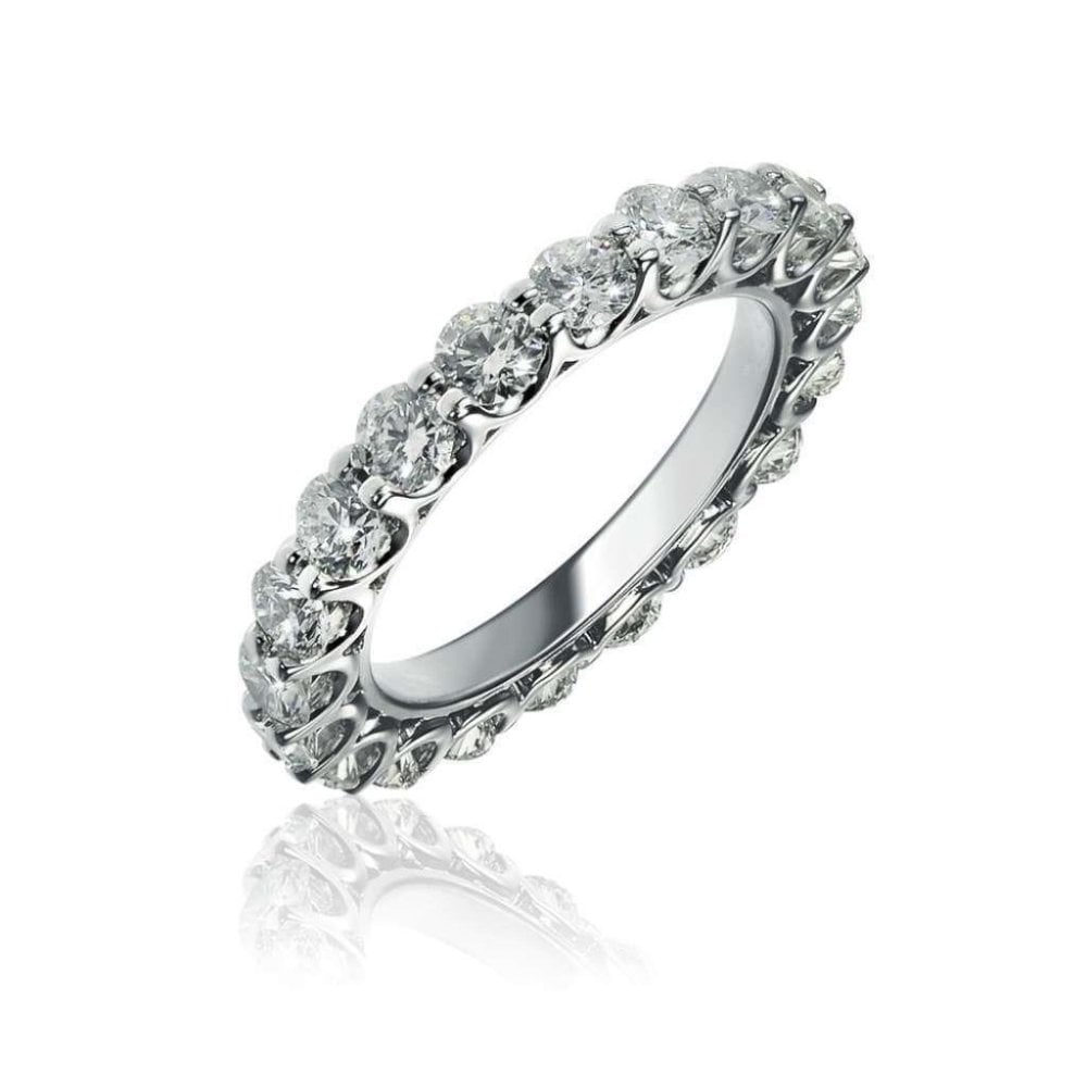 Platinum Eternity Ring main image 0