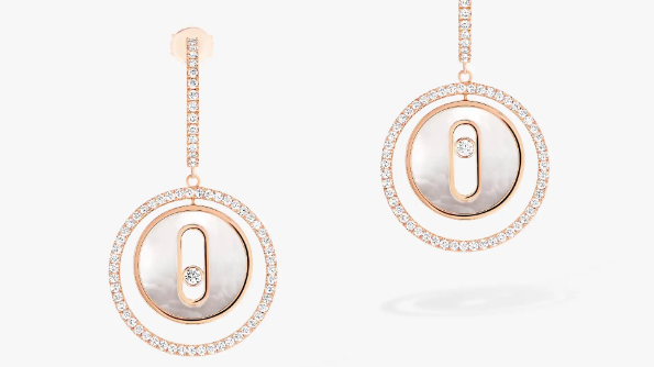 messika pearl earrings