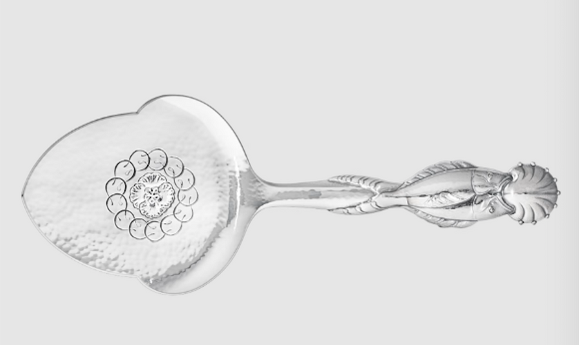 Georg Jensen Silver Serving Spoons
