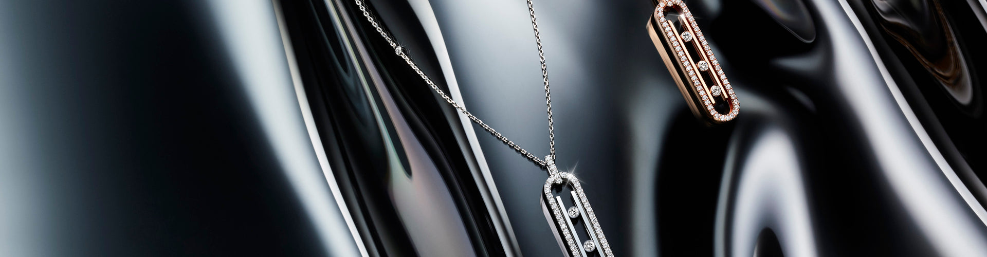 Messika White Gold Necklaces