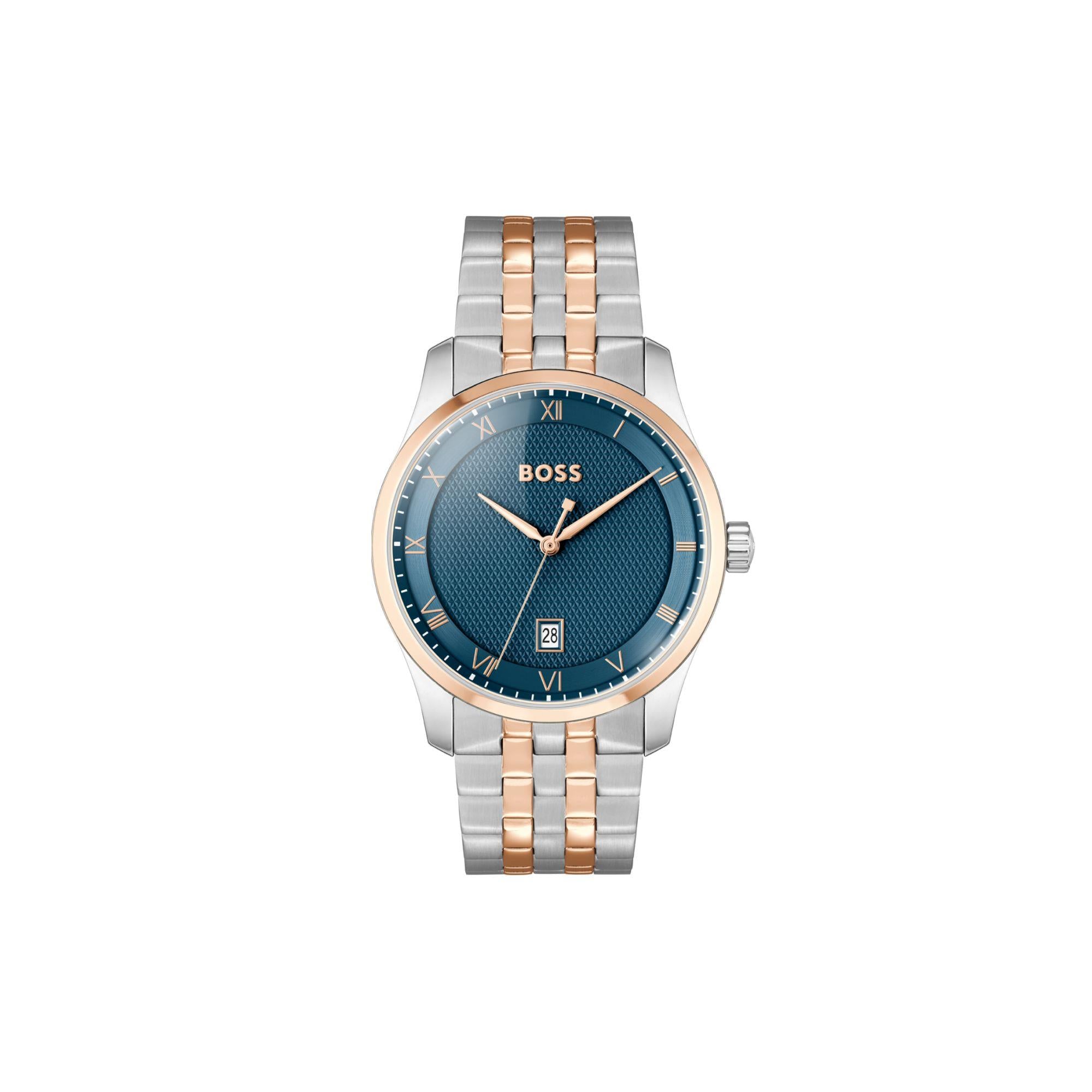 Principle Blue Dial Two Tone Bracelet 41mm
