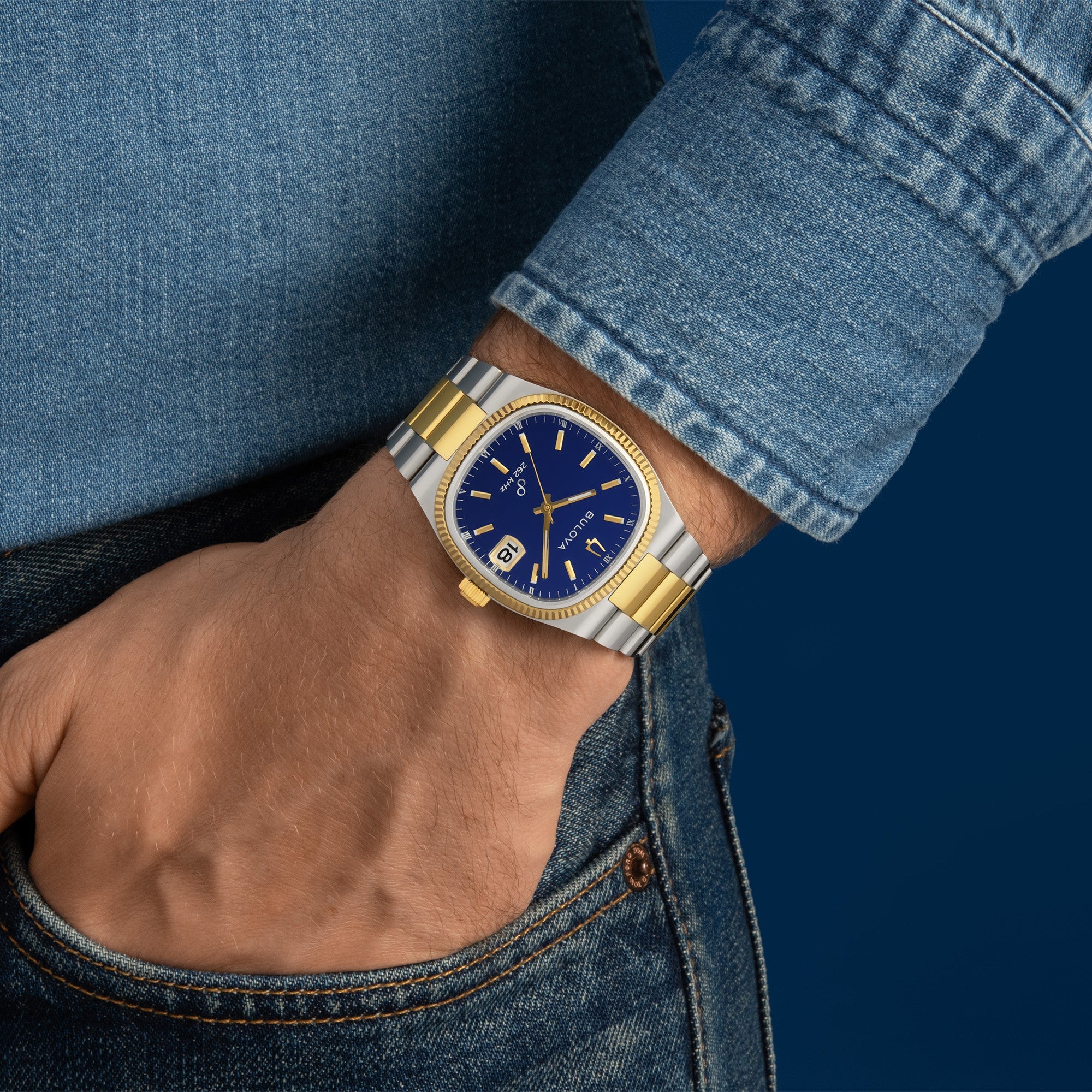 Super Seville Blue Dial 38mm