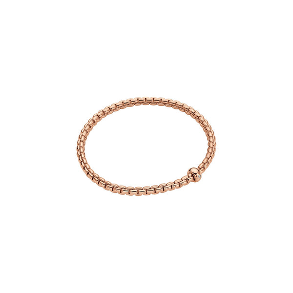 Fope Eka 18ct Rose Gold Diamond Bracelet 