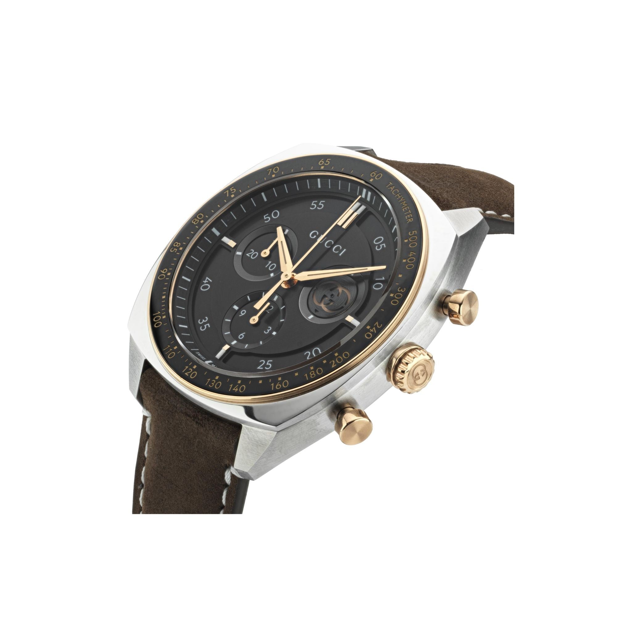 Interlocking Chronograph Black Dial 41mm