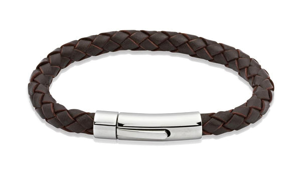 Dark Brown Leather Bracelet