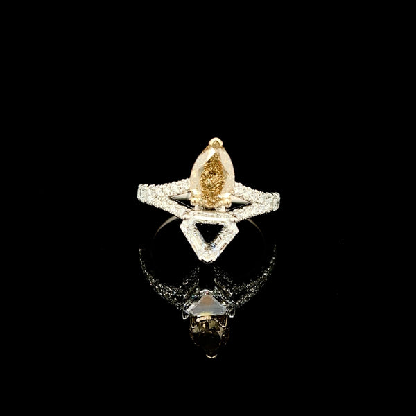 Osirus Rings Platinum & 18ct Yellow Gold Diamond 'Osiris' Ring