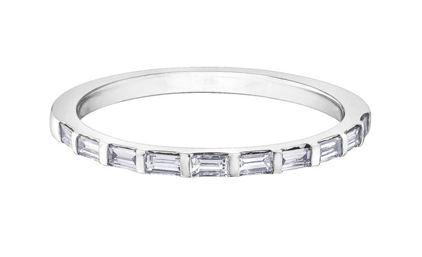 Canadian 9ct White Diamond Eternity Ring