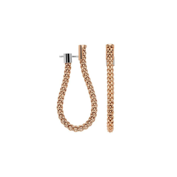 18ct Rose Gold Essentials Earrings