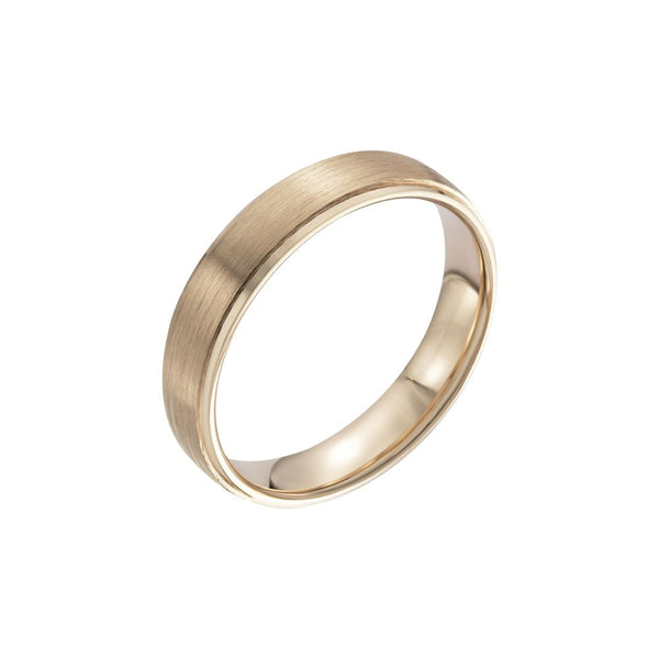 9ct Rose Gold 5mm Medium Court Wedding Ring