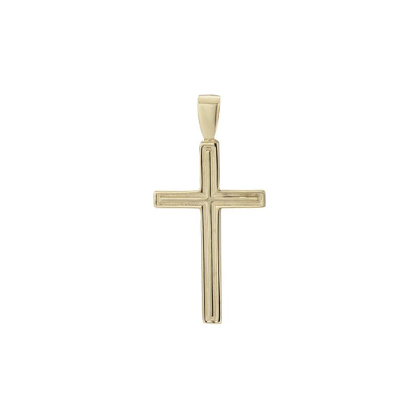 9ct Yellow gold Cross Pendant