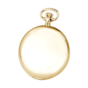 Bernex (Pocket Watches) Half Hunter Pocket Watch Rose Gold Plated White Dial