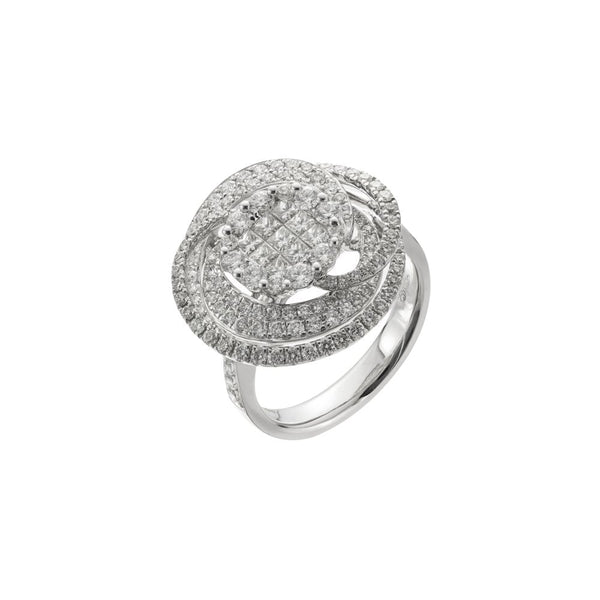 Finnies The Jewellers 18ct White Gold Diamond 