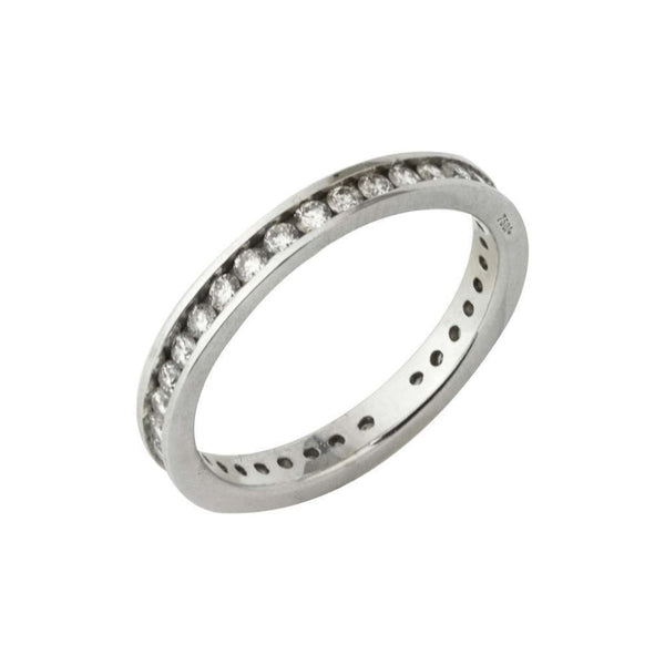 Finnies The Jewellers 18ct White Gold Diamond Set Full Eternity Ring