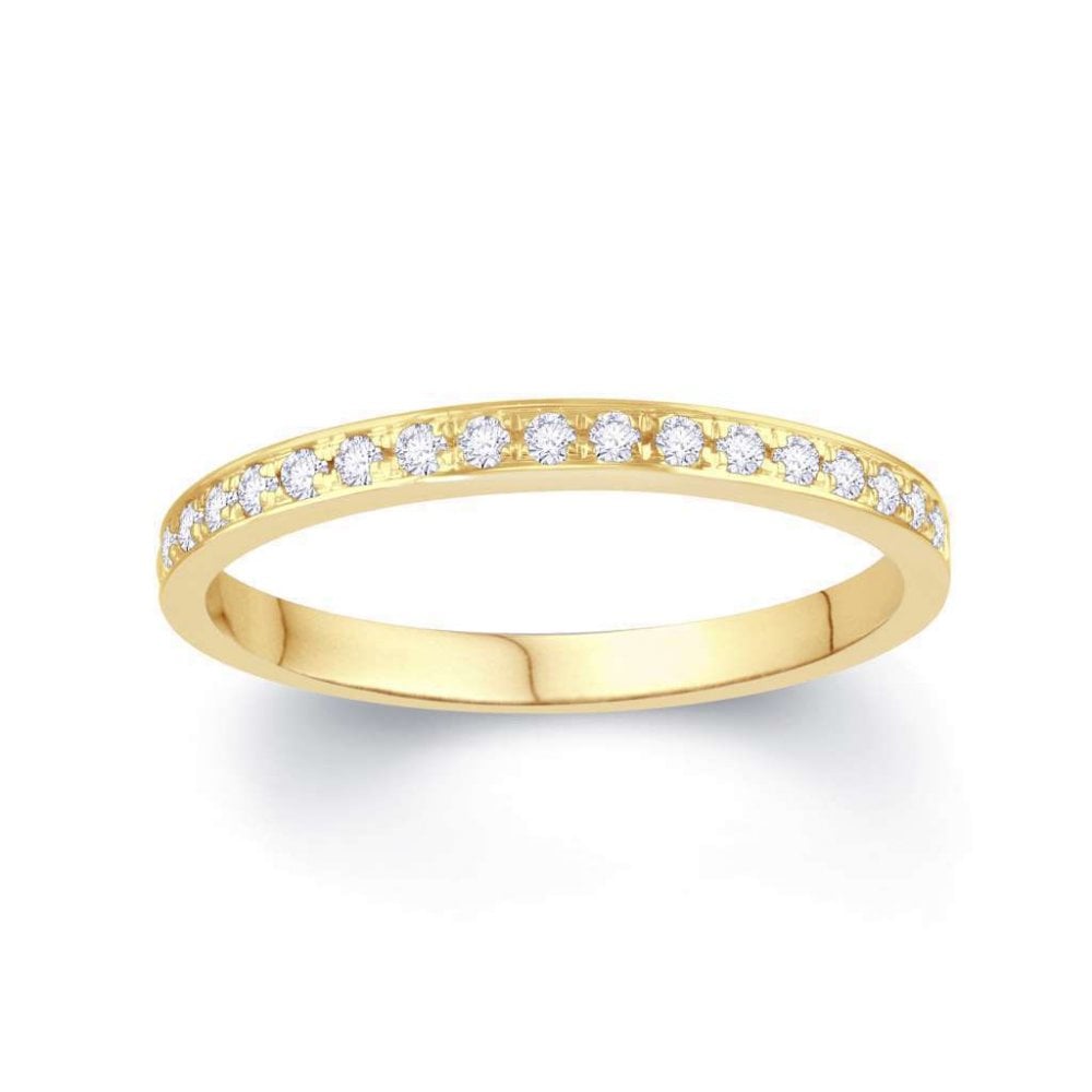 18ct Yellow Gold Diamond Eternity Ring