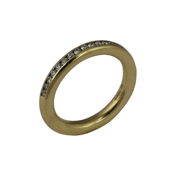 Finnies The Jewellers 18ct Yellow Gold Diamond Set Eternity Ring 0.23ct