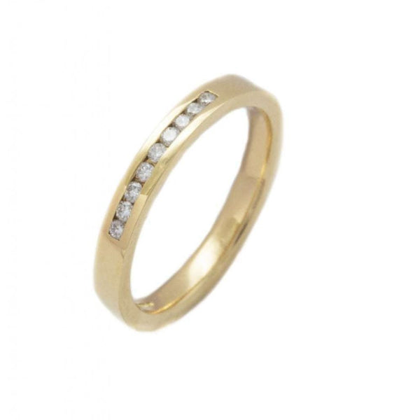 Finnies The Jewellers 18ct Yellow Gold Round Brilliant Diamonds Straight Eternity Ring