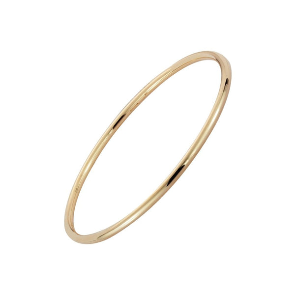 Finnies The Jewellers 9ct Rose Gold 5mm Round Slave Bangle