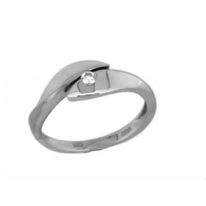 Finnies The Jewellers 9ct White Gold Diamond Dress Ring