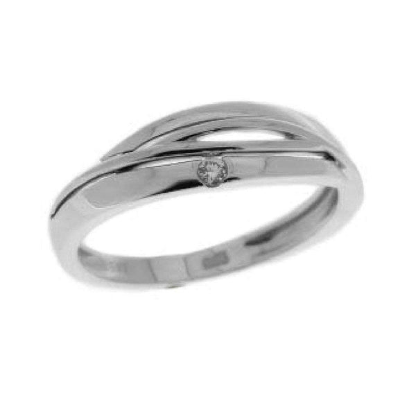 Finnies The Jewellers 9ct White Gold Diamond Dress Ring