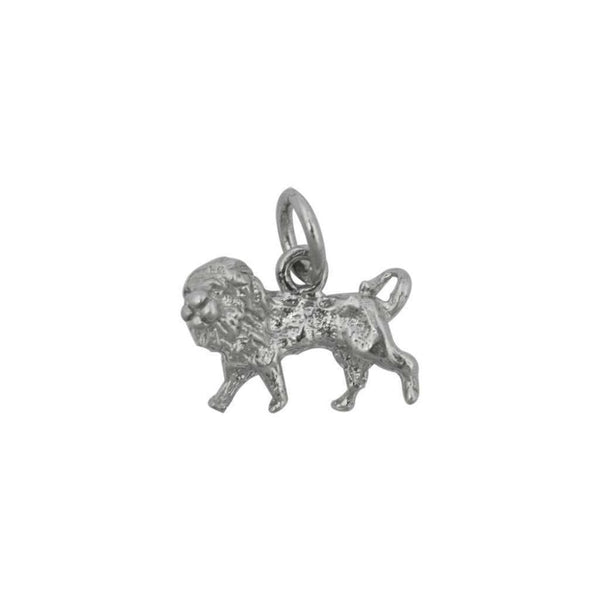 Finnies The Jewellers 9ct White Gold Leo Charm