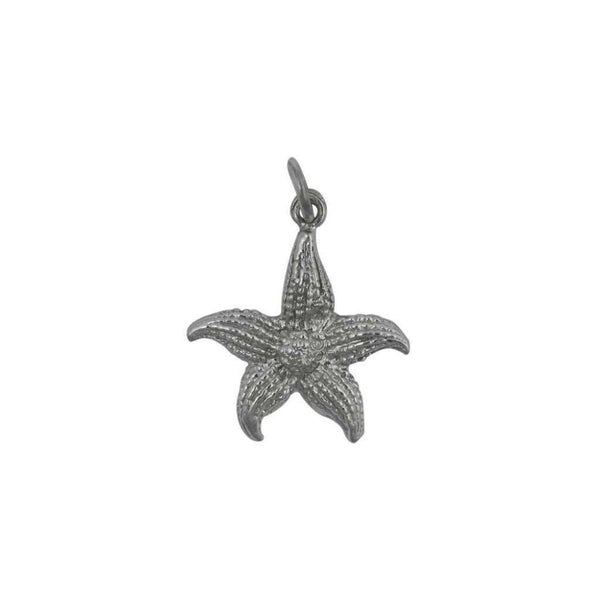 Finnies The Jewellers 9ct White Gold Starfish Charm