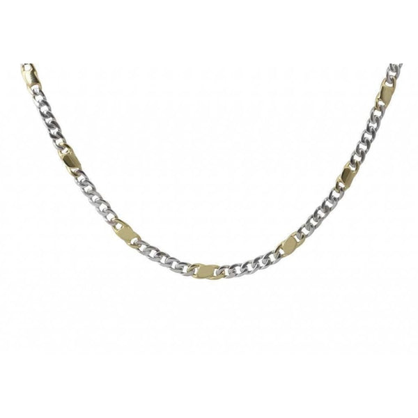 Finnies The Jewellers 9ct Yellow and White Gold 24