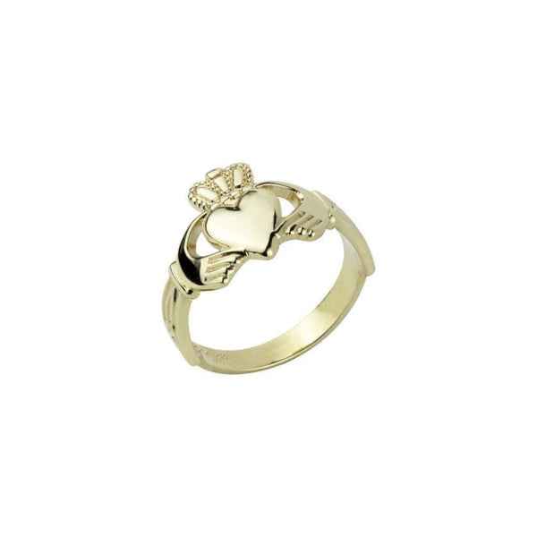 Finnies The Jewellers 9ct Yellow Gold Claddagh Ring