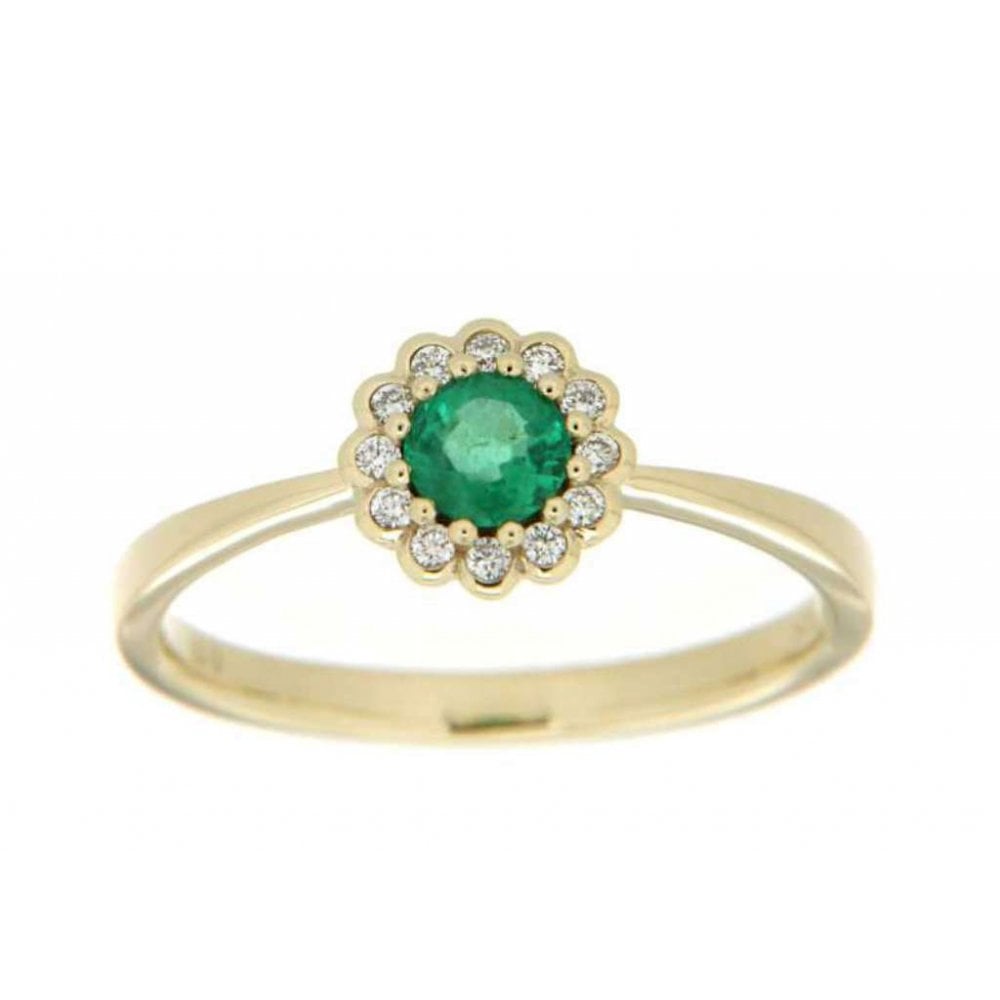 0.075ct Bezel Set Diamond Dress Ring in 9ct Rose Gold
