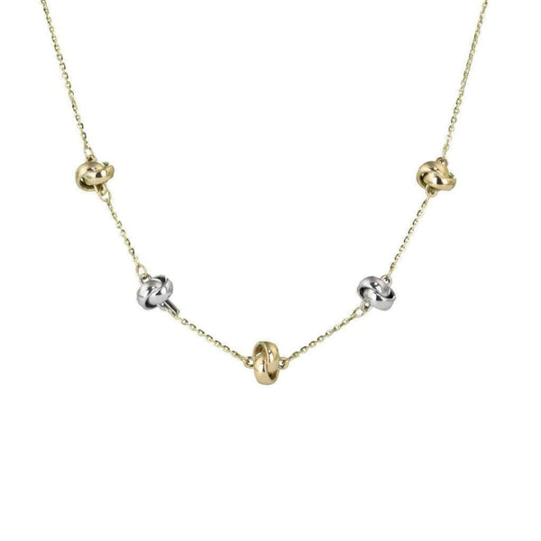 Finnies The Jewellers 9ct Yellow Gold Diamond Cut Necklace