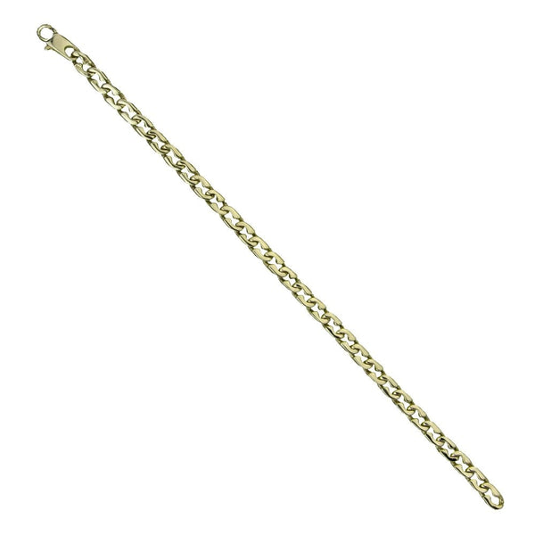 Finnies The Jewellers 9ct Yellow Gold Fancy Curb link 71/2