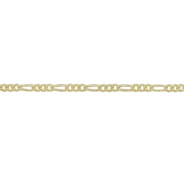 Finnies The Jewellers 9ct Yellow Gold Figaro Bracelet