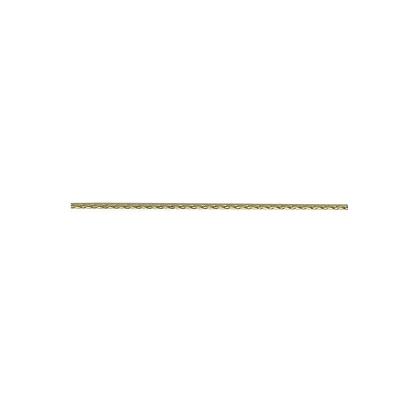 Finnies The Jewellers 9ct Yellow Gold Filed Round Spiga Chain