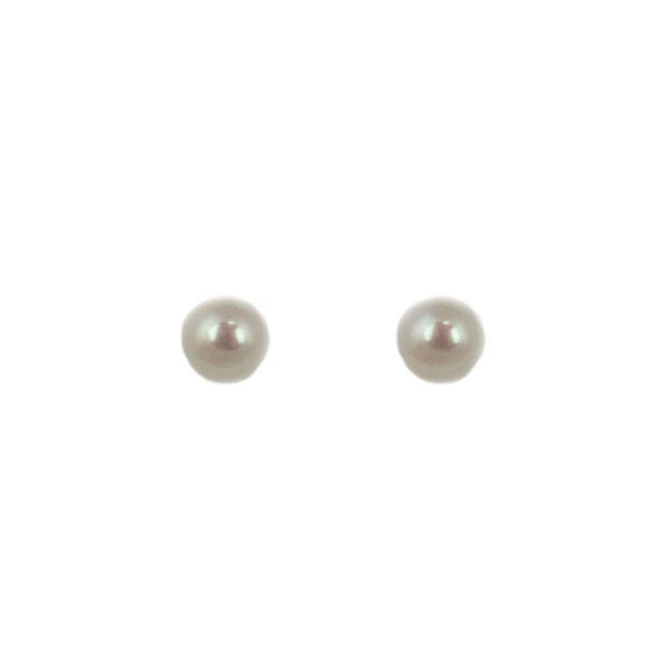 Finnies The Jewellers 9ct Yellow Gold Fresh Water 8/8.5mm Pearl Stud Earrings