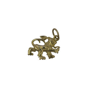 Finnies The Jewellers 9ct Yellow Gold Scottish Lion Charm