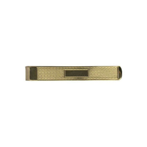 Finnies The Jewellers 9ct Yellow Gold Textured Tie Slide