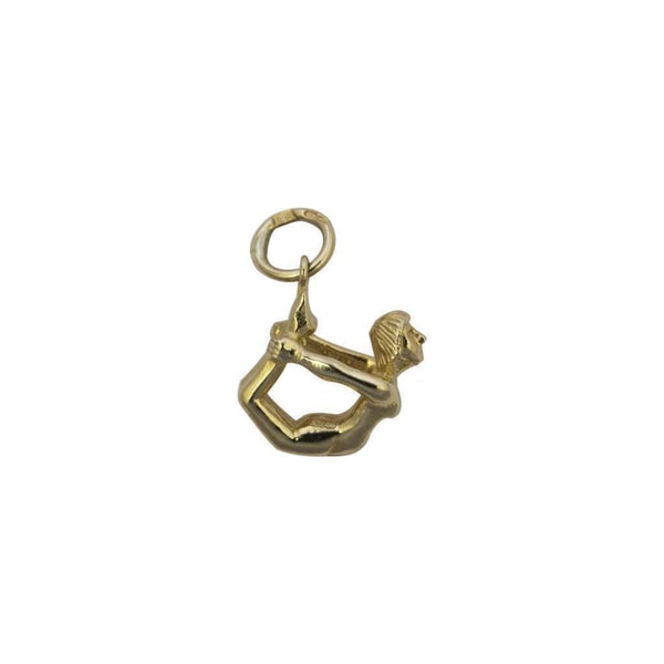 Finnies The Jewellers 9ct Yellow Gold Yoga Position Charm