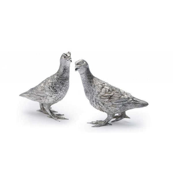 Finnies The Jewellers Pair of Silver Grouse