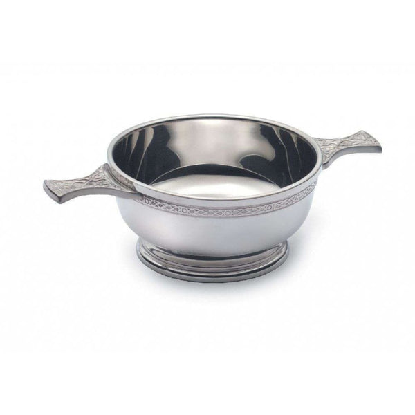 Finnies The Jewellers Pewter Celtic Rim and Base Quaich 4