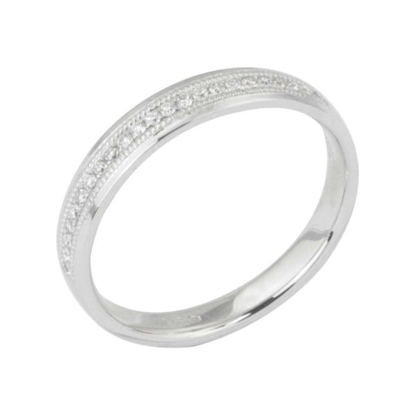 Finnies The Jewellers Platinum Diamond Eternity Ring  0.13CT