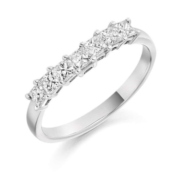 Finnies The Jewellers Platinum Diamond Eternity Ring 0.60ct
