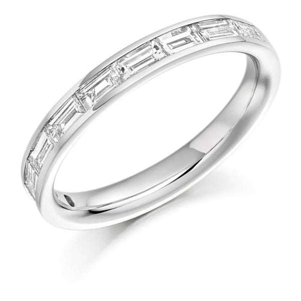 Finnies The Jewellers Platinum Diamond Eternity Ring 0.75ct