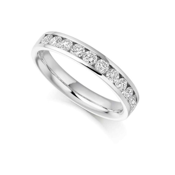 Finnies The Jewellers Platinum Diamond Eternity Ring 1.00ct