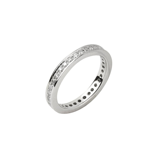 Finnies The Jewellers Platinum Diamond Full Eternity Ring   0.50ct