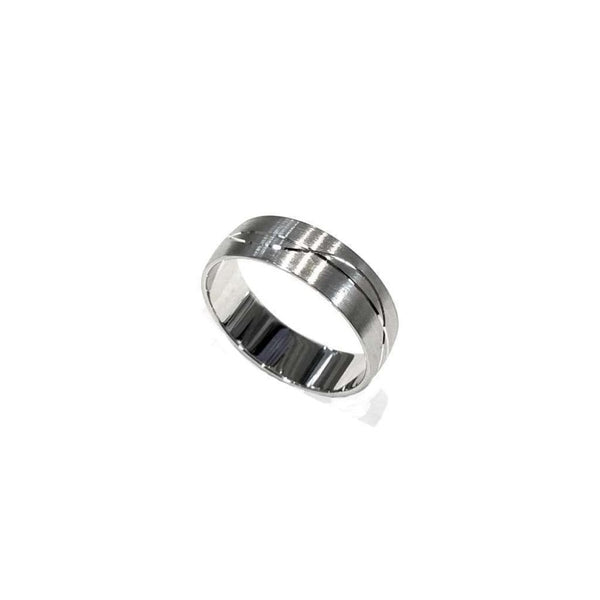 Finnies The Jewellers Platinum Satin Wedding Ring