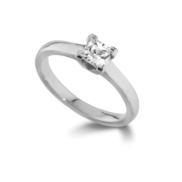 Finnies The Jewellers Platinum Solitaire Diamond Ring