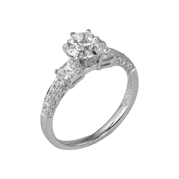 Finnies The Jewellers Platinum Solitaire Round Brilliant 1.01ct Diamond Ring
